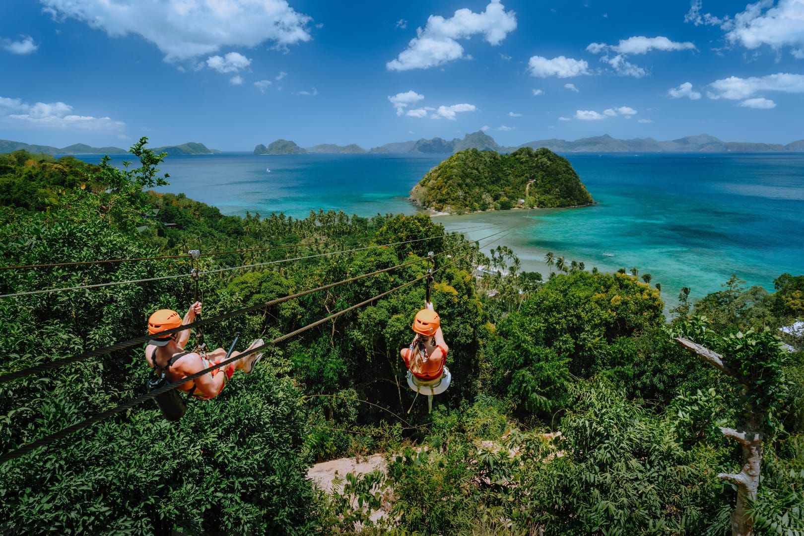 Ziplining